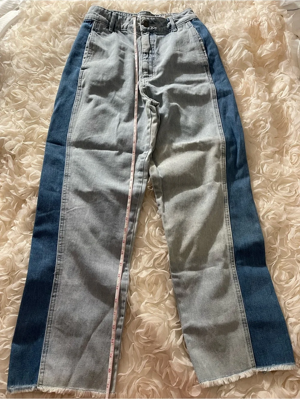 AFENDS SHELBY HEMP DENIM PANEL JEAN